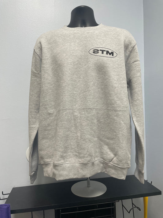 STM grey Crewneck